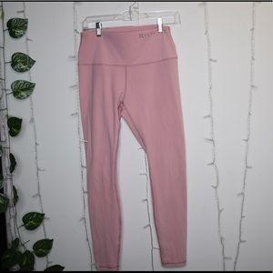 PINK NASTY FIT LEGGINGS GOOD CONDITION SIZE LARGE